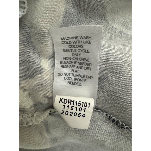 J. Jill Wearever Collection WE Floral Print Scoop Neck Dress Size L Half Sleeves - Picture 8 of 9